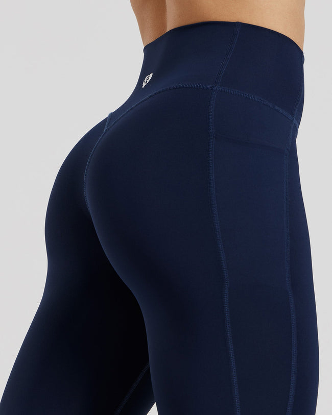 Essential Leggings with Pockets | Sapphire Blue