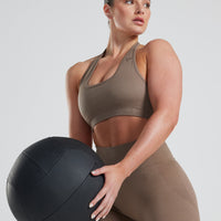 Motion Seamless Halter Bra | Caribou