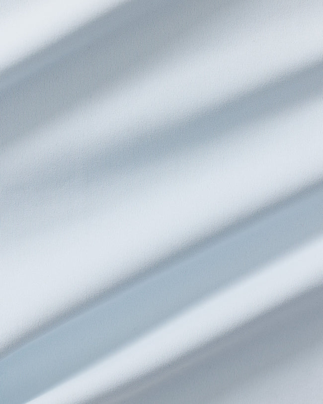 Essential Built-In Bra Scoop Back Tank | Icy Blue