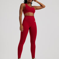 Power Seamless Sweetheart Bra | Chilli Red