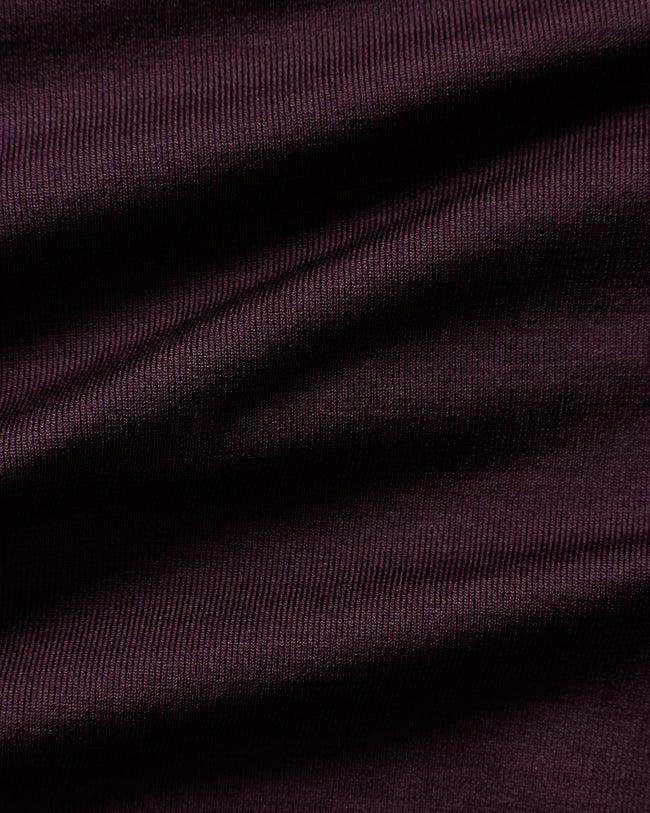 Motion Seamless Halter Bra | Midnight Plum