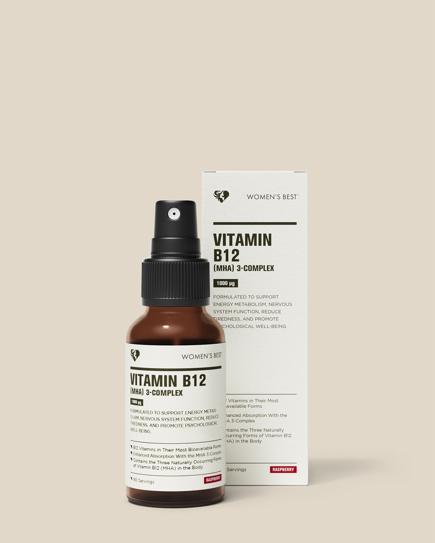 Vitamin B12 (MHA) 3-Complex Spray 1000µg