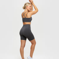 Power Seamless Cycling Shorts | Graphite