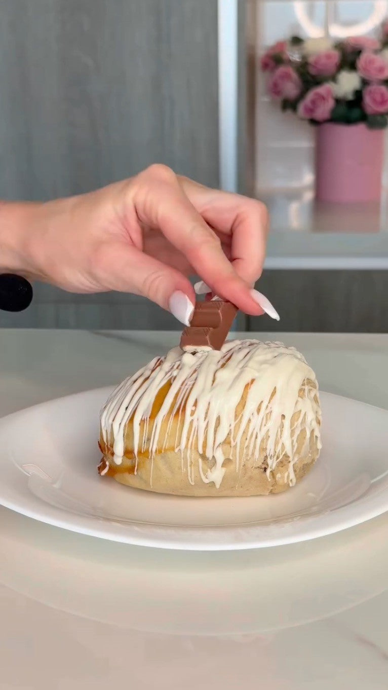 High Protein Kinder Chocolate Cake