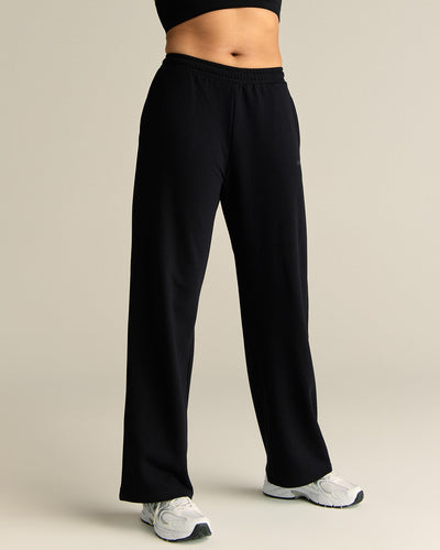 Comfort Lightweight Straight Leg Joggers Black Women's Best