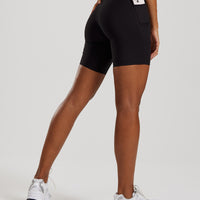 Essential Cycling Shorts with Pockets | Black