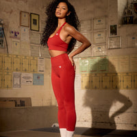 Power Seamless Leggings | Chilli Red