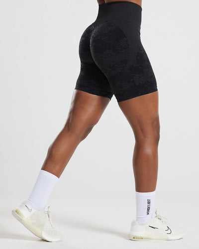 Evolution Seamless Cycling Shorts | Black