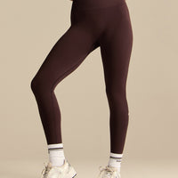 Power Enhanced High Waist Leggings | Cafe Noir