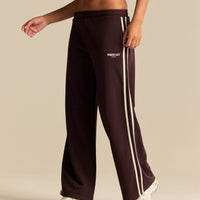 Comfort Lightweight Contrast Joggers | Cafe Noir