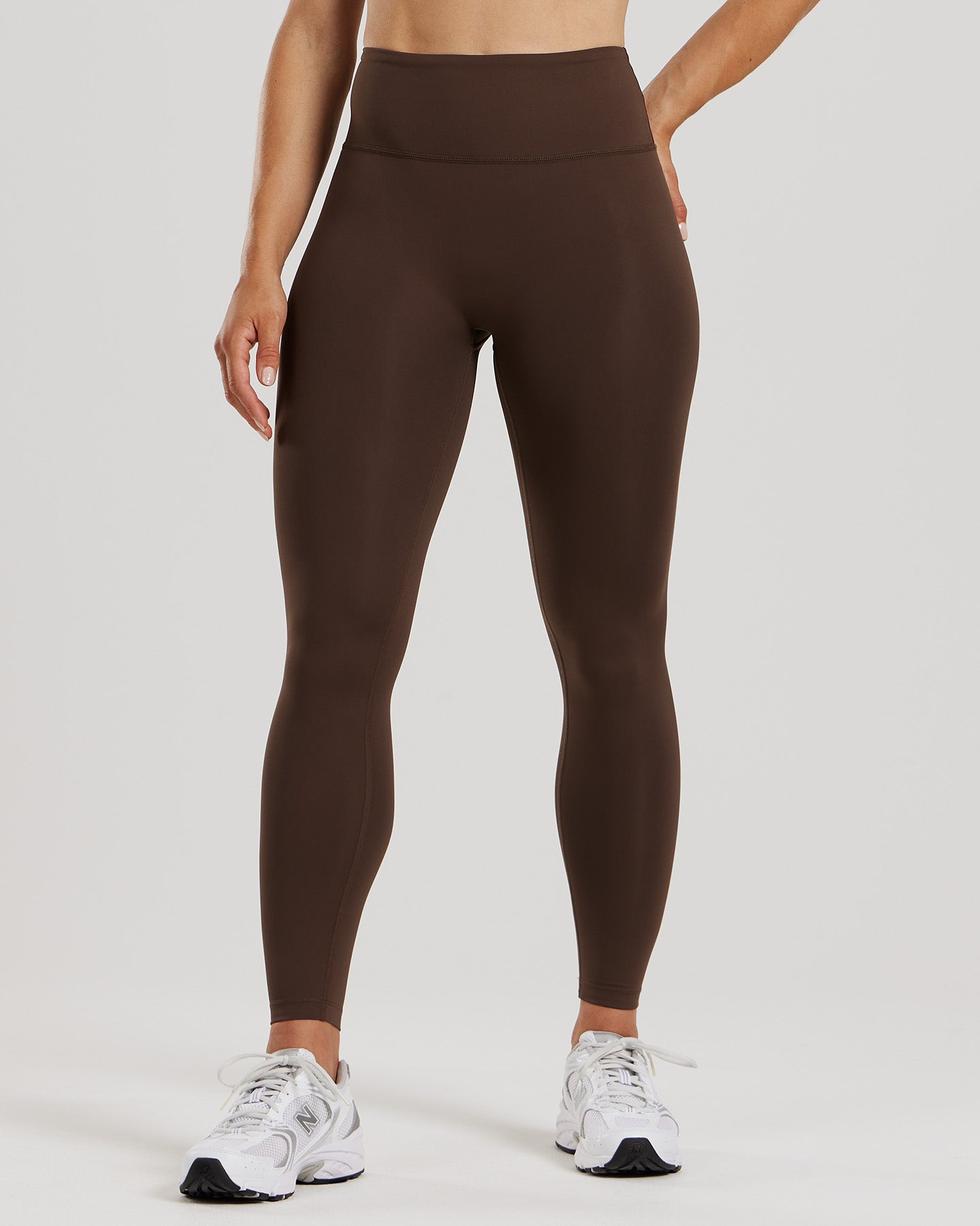Essential High Waist Leggings | Cocoa