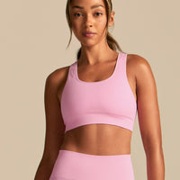 Power Adjustable Sports Bra | Candy Pink (1/6)