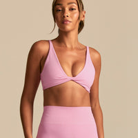 Power Reversible Twist Bra | Candy Pink (1/6)