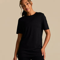 Lightweight Loose Fit T-Shirt | Black (1/6)