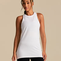 Lightweight Loose Fit Tank | White (1/6)