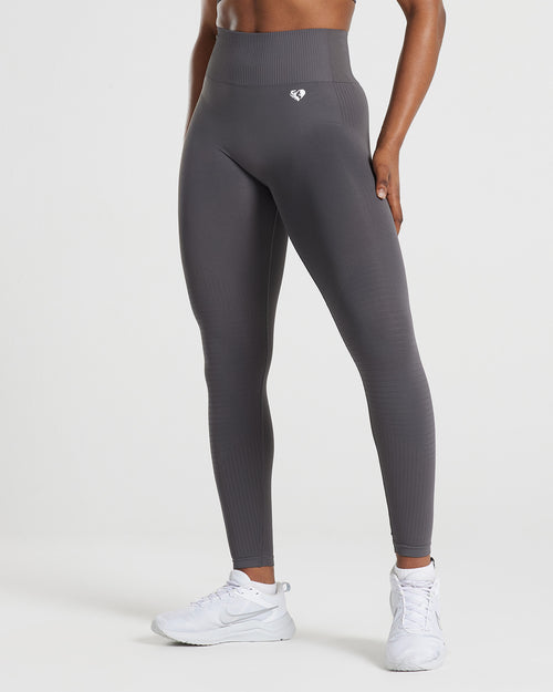 Power Seamless Leggings Graphite Women's Best - Main Image
