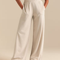 Comfort Lightweight Contrast Joggers | Stone