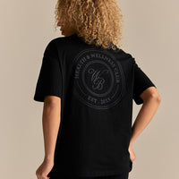 Comfort WB Logo Oversized Short Sleeve T-Shirt | Black