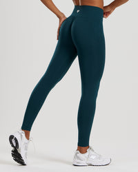 Define 2.0 Seamless Scrunch Leggings | Dark Moss