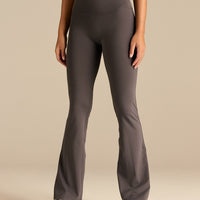 Essential High Waist Flared Leggings | Slate Grey