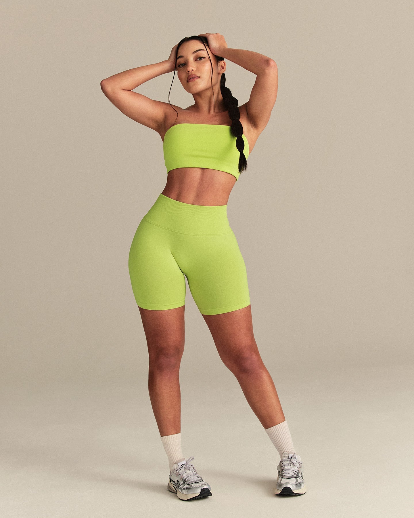 Define 2.0 Seamless Low Back Shorts | Lime Punch