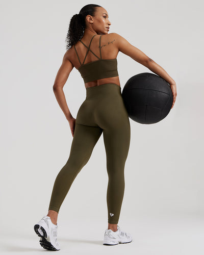 Power Seamless Leggings Khaki