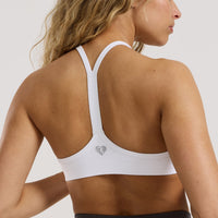 Define 2.0 Seamless Racer Back Bra | White