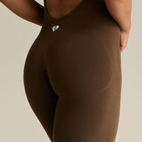 Define 2.0 Seamless Scrunch Unitard | Cocoa