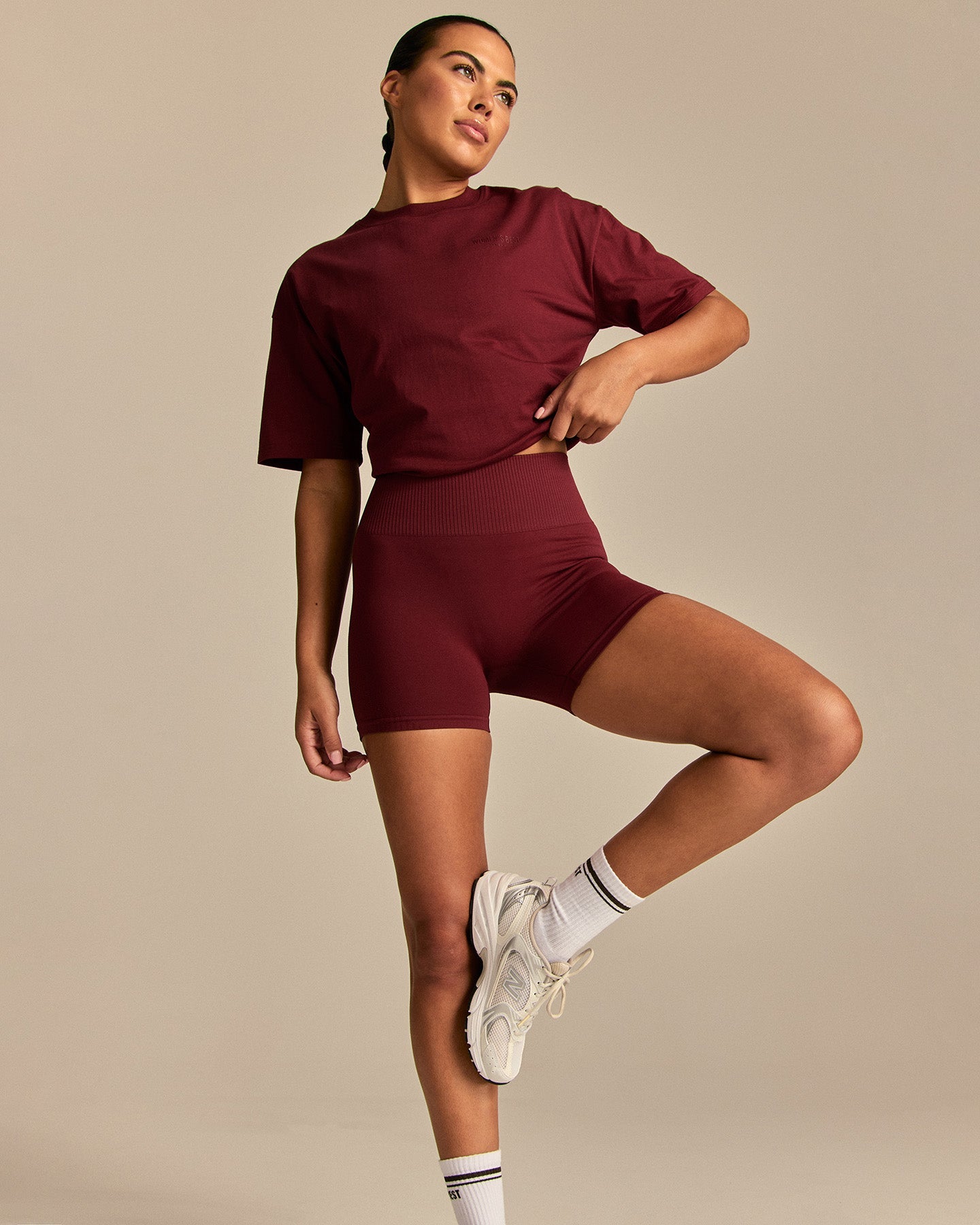 Comfort Athletic Club Oversized T-Shirt | Oxford Red