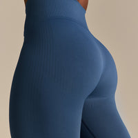 Power Seamless Leggings | Blueberry