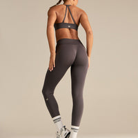 Define 2.0 Seamless Halter Neck Bra | Slate Grey