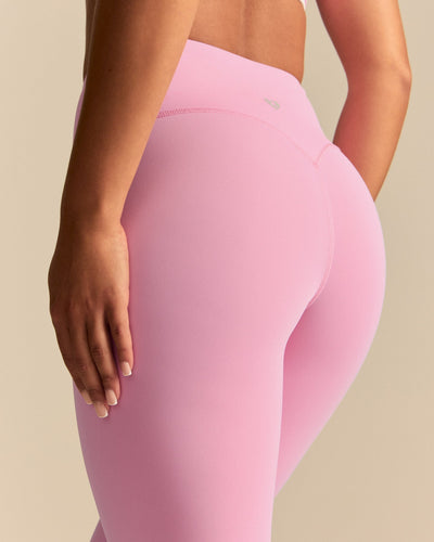 Essential High Waist Leggings | Candy Pink (2/6)
