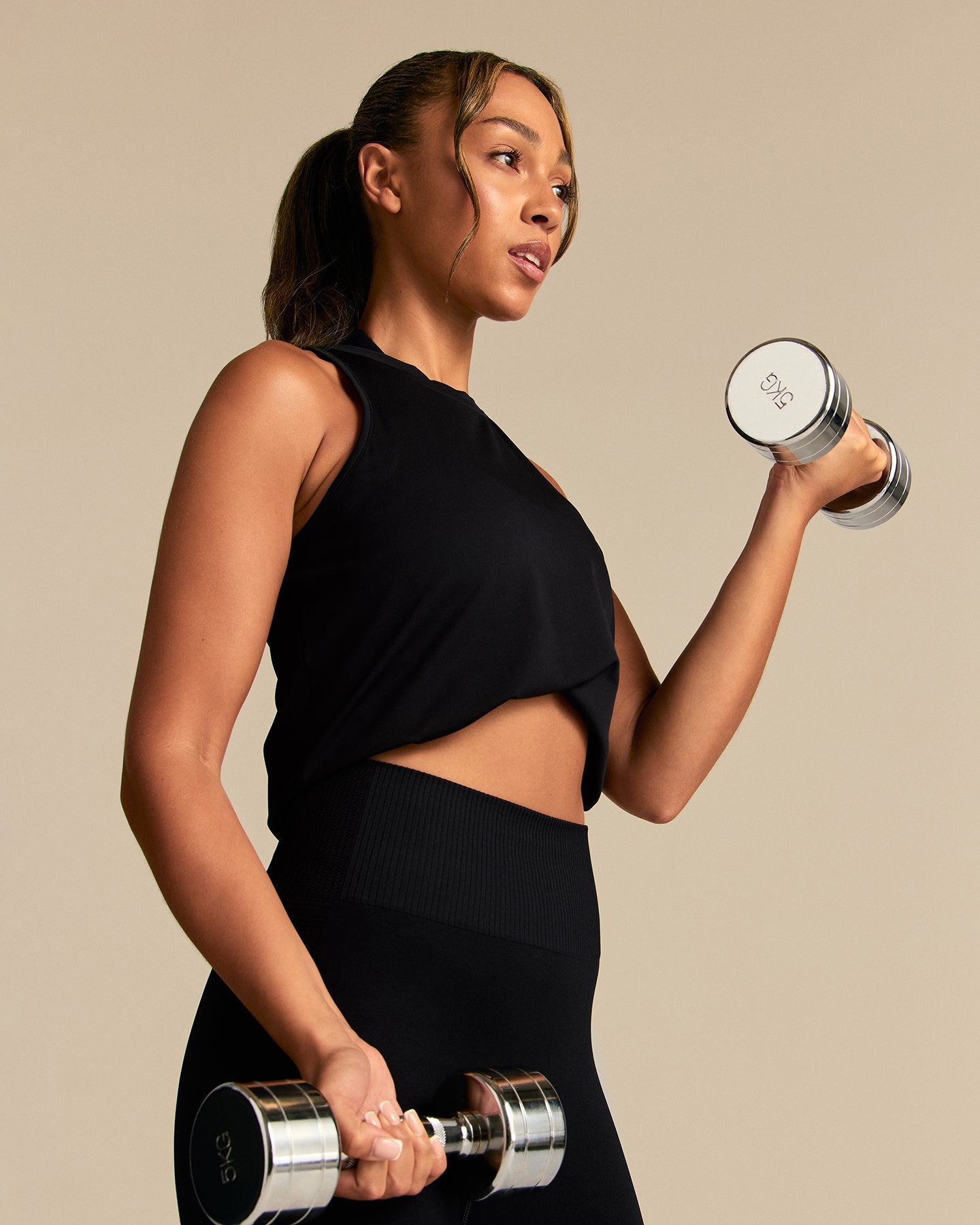 Lightweight Loose Fit Tank | Black (2/6)