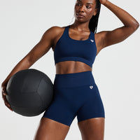 Power Seamless Shorts | Sapphire Blue