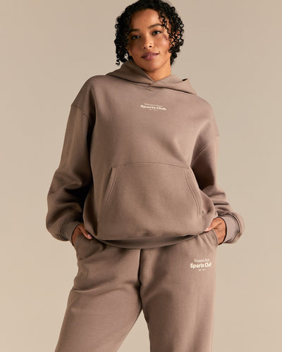 Comfort Sports Club Joggers | Taupe Grey