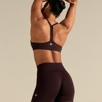 Define 2.0 Seamless Racer Back Bra | Cafe Noir