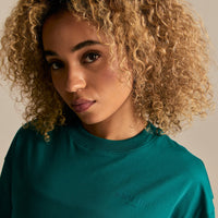 Comfort WB Logo Oversized Short Sleeve T-Shirt | Eden Green