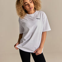 Comfort WB Logo Oversized Short Sleeve T-Shirt | White