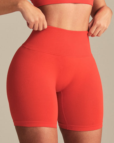 Define 2.0 Seamless Low Back Shorts | Lava Red