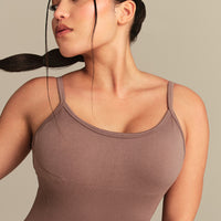 Define 2.0 Seamless Scrunch Short Unitard | Mocha