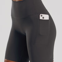 Essential Cycling Shorts with Pockets | Graphite