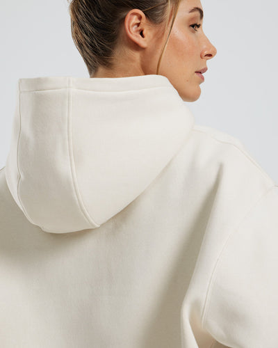 Comfort Oversized Hoodie Off White