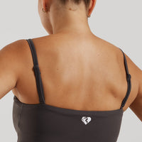 Essential Bandeau Convertible Bra | Graphite