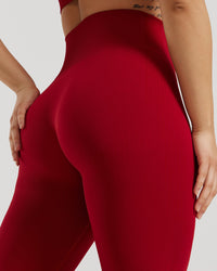 Power Seamless Leggings | Chilli Red