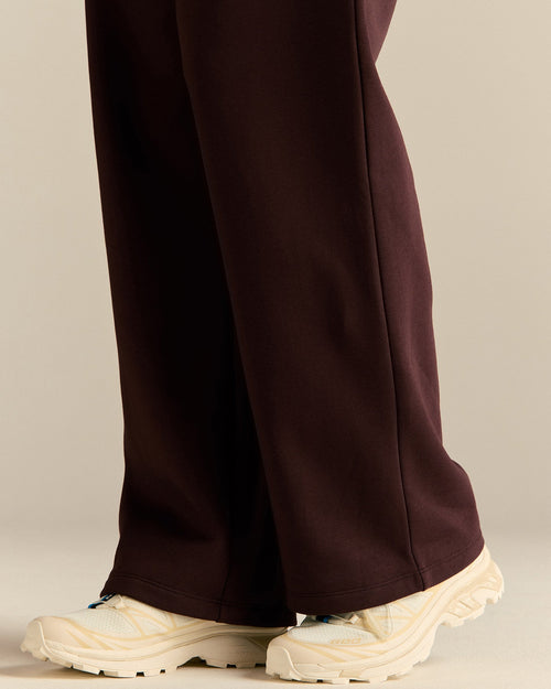 Comfort Cozy Straight Leg Joggers | Cafe Noir