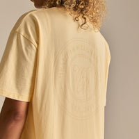 Comfort WB Logo Oversized Short Sleeve T-Shirt | Buttercup