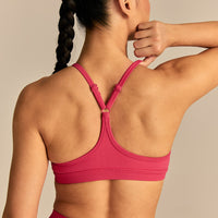 Emphasize V-Neck Bra | Watermelon
