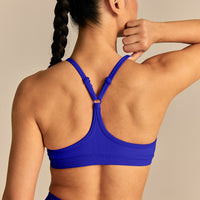 Emphasize V-Neck Bra | Luminous Blue