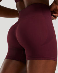 Motion Seamless Shorts | Dark Cherry