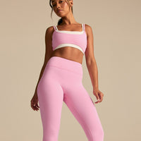 Essential High Waist Leggings | Candy Pink (3/6)